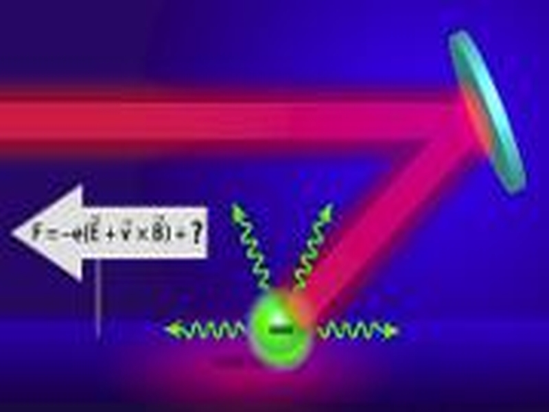 APS Physics Viewpoint: Intense Laser Sheds Light on Radiation Reaction